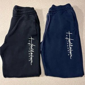 Hollister men’s joggers pair-XS
